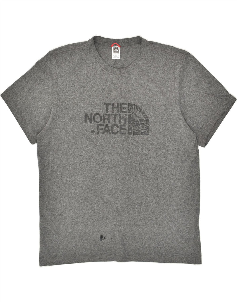 THE NORTH FACE Mens Graphic T-Shirt Top XL Grey | Vintage The North Face | Thrift | Second-Hand The North Face | Used Clothing | Messina Hembry 