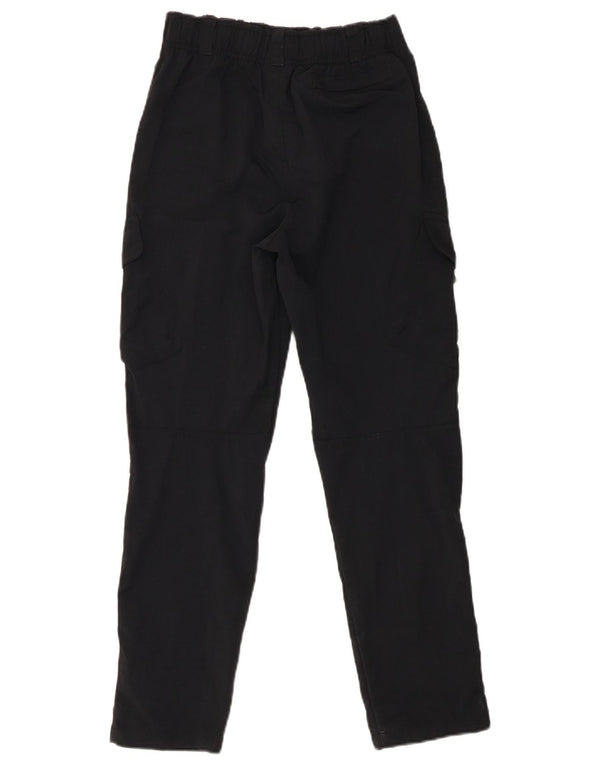 Nike Boys Slim Cargo Trousers 12-13 Years Large W28 L26 Black Nylon