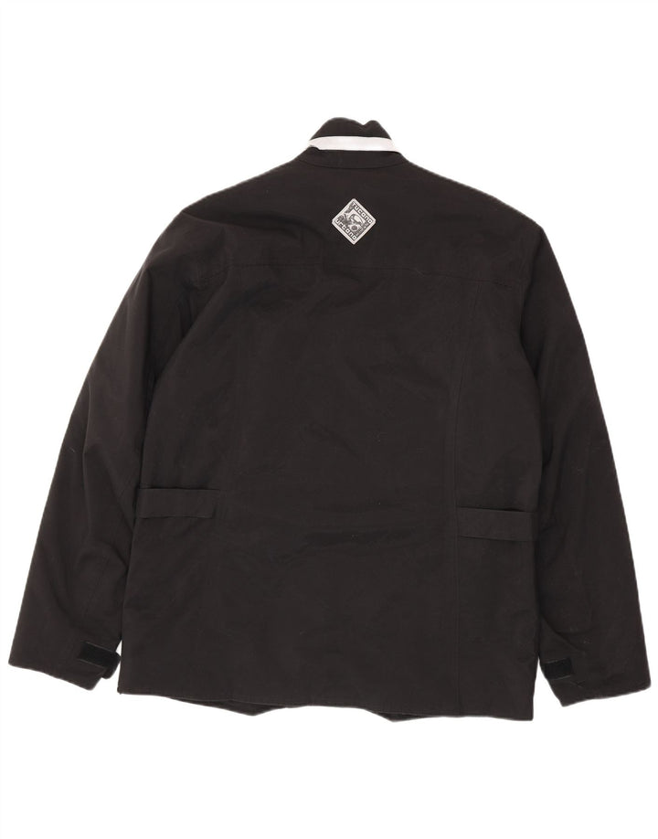 Tucano Urbano Mens Utility Jacket UK 36 Small Black Nylon