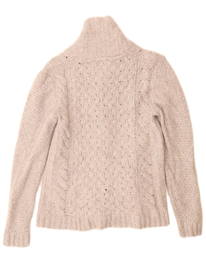 Woolrich Mens Cardigan Sweater Medium Grey Wool