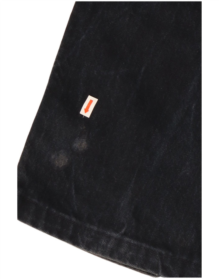 Levi's Mens 501 Straight Jeans W40 L26 Black Cotton
