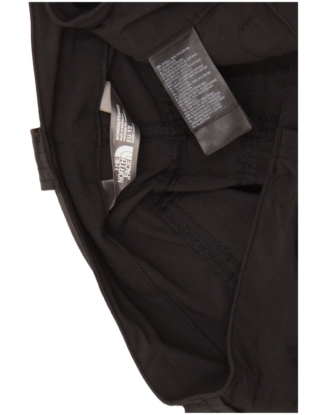 The North Face Womens Straight Cargo Trousers US 12 Large W32 L29 Black