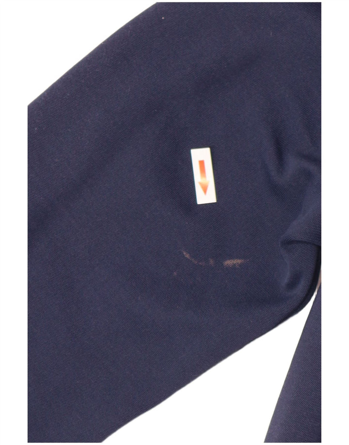 Adidas Mens Tracksuit Top Jacket Medium Navy Blue Polyester