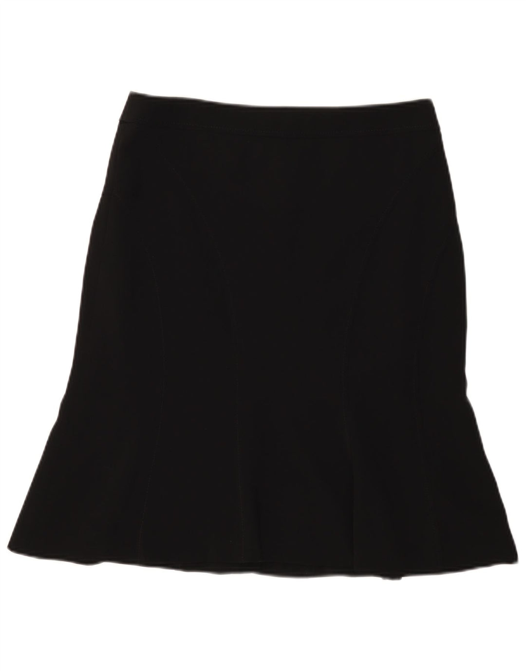 Luisa Spagnoli Womens Trumpet Skirt IT 44 Medium W30  Black Polyester