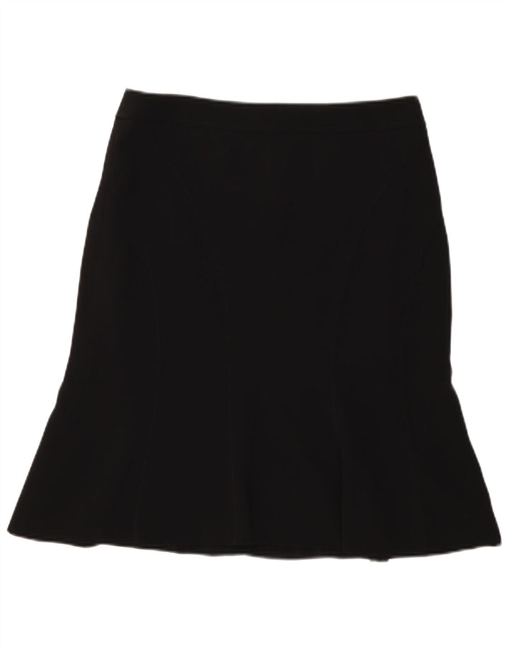 Luisa Spagnoli Womens Trumpet Skirt IT 44 Medium W30  Black Polyester