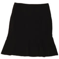 Luisa Spagnoli Womens Trumpet Skirt IT 44 Medium W30  Black Polyester