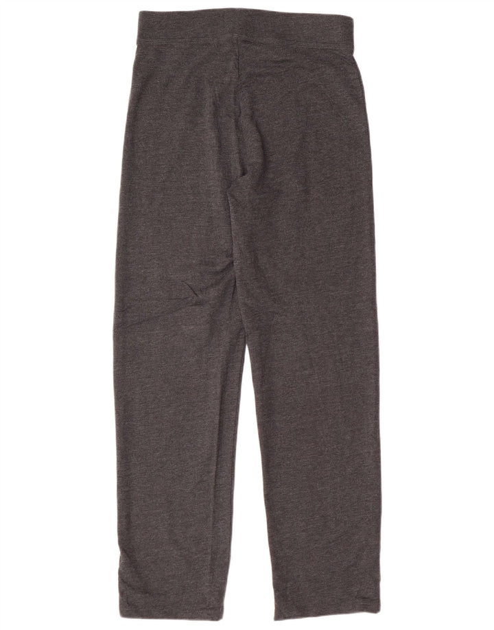 Marks & Spencer Womens Tracksuit Trousers UK 10 Small  Grey Cotton