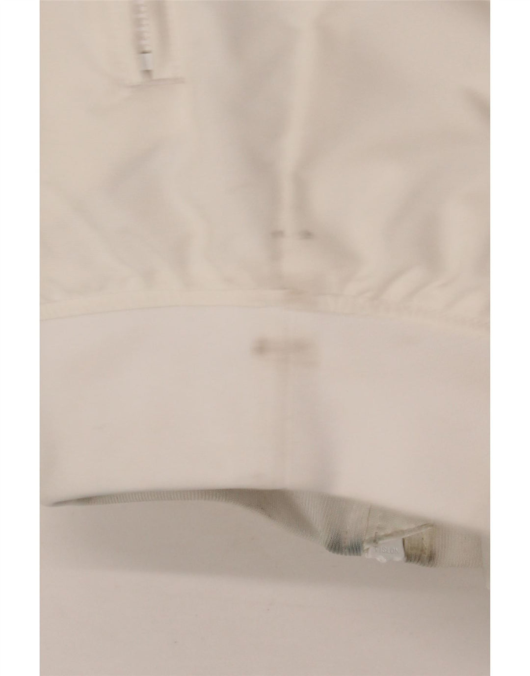 Adidas Mens Hooded Padded Jacket UK 38 Medium White Nylon