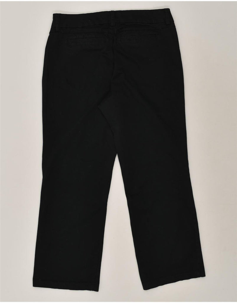 LEE Womens Curvy Fit Straight Casual Trousers UK 18 XL W36 L29 Black | Vintage Lee | Thrift | Second-Hand Lee | Used Clothing | Messina Hembry 