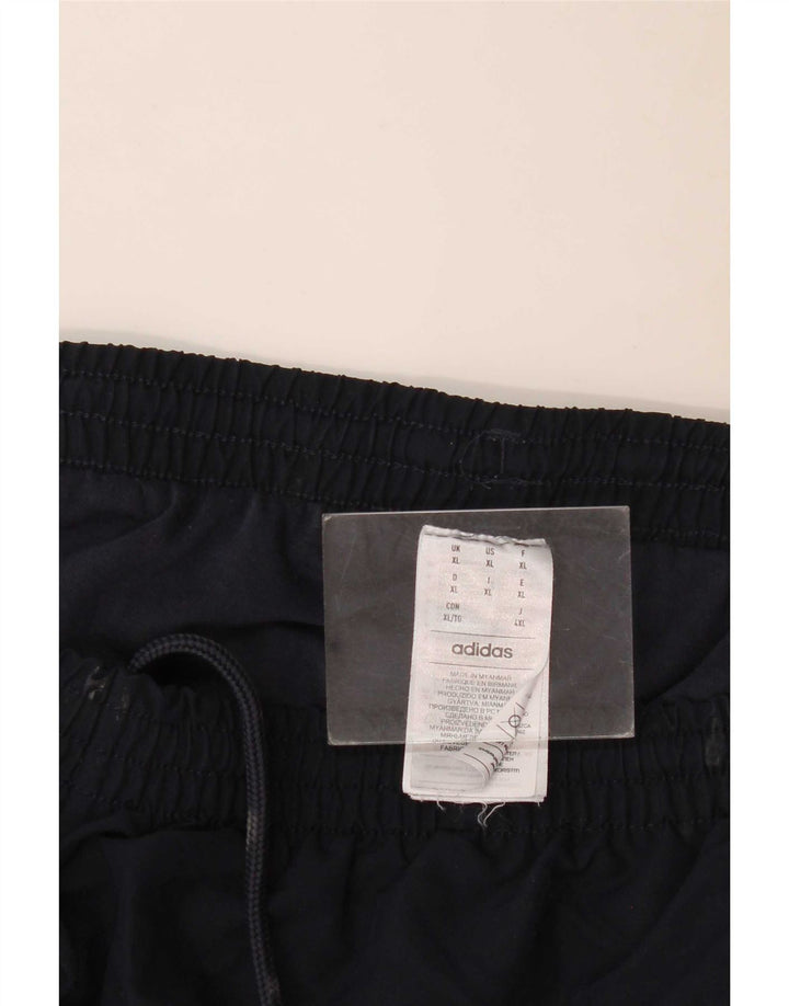 Adidas Mens Tracksuit Trousers XL Navy Blue Polyester
