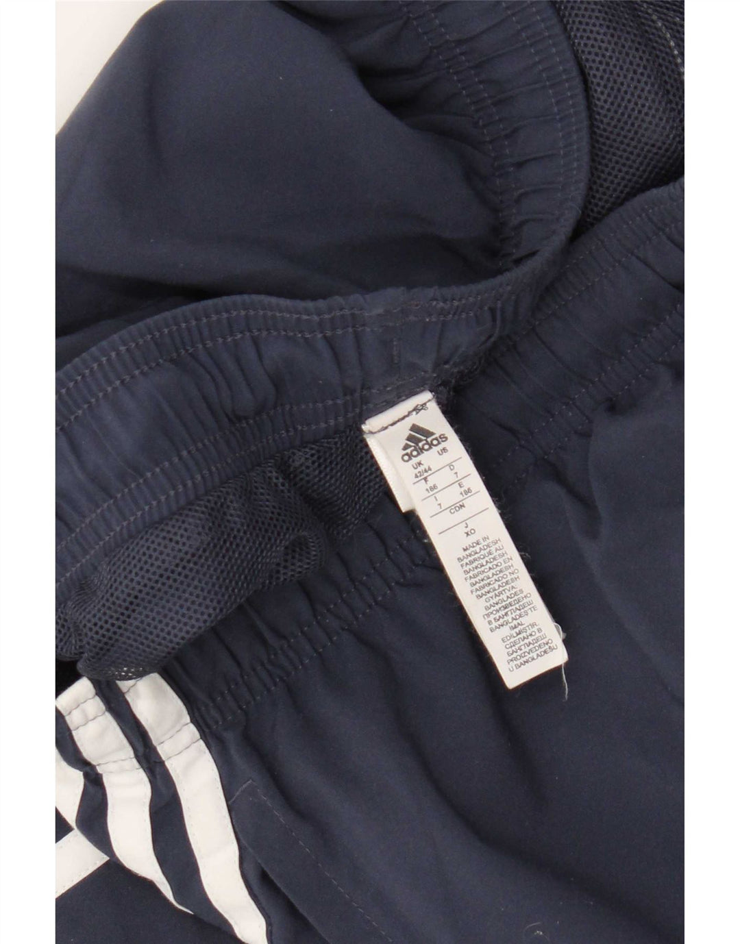Adidas Mens Tracksuit Trousers UK 42/44 Large  Navy Blue Polyester