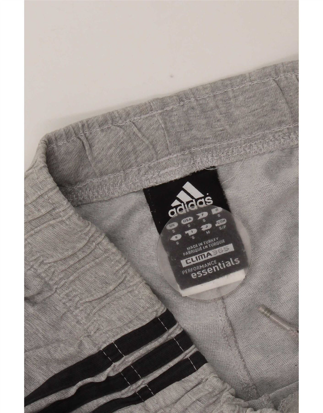 Adidas Mens Clima 365 Sport Shorts Small Grey Cotton