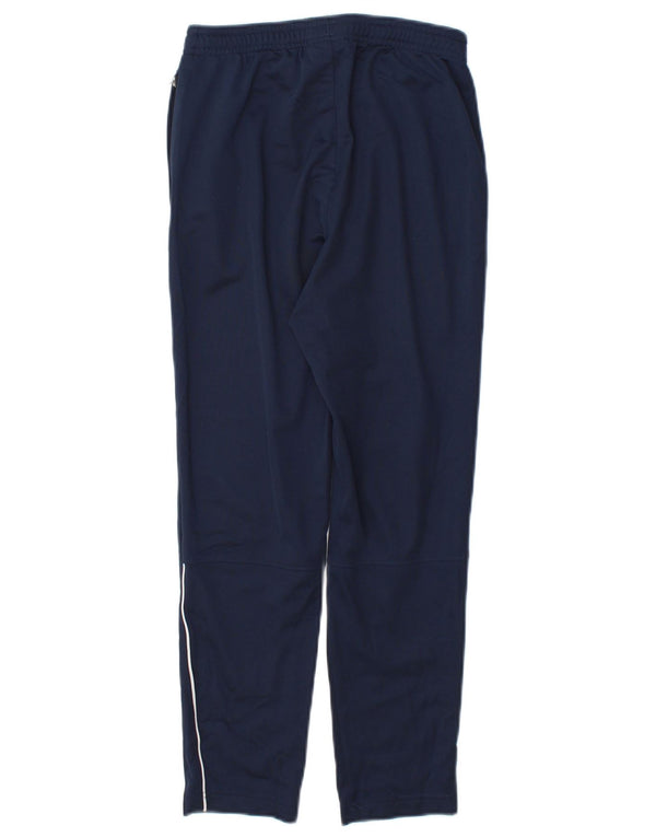 Nike Boys Dri Fit Tracksuit Trousers 10-11 Years Medium Navy Blue Polyester