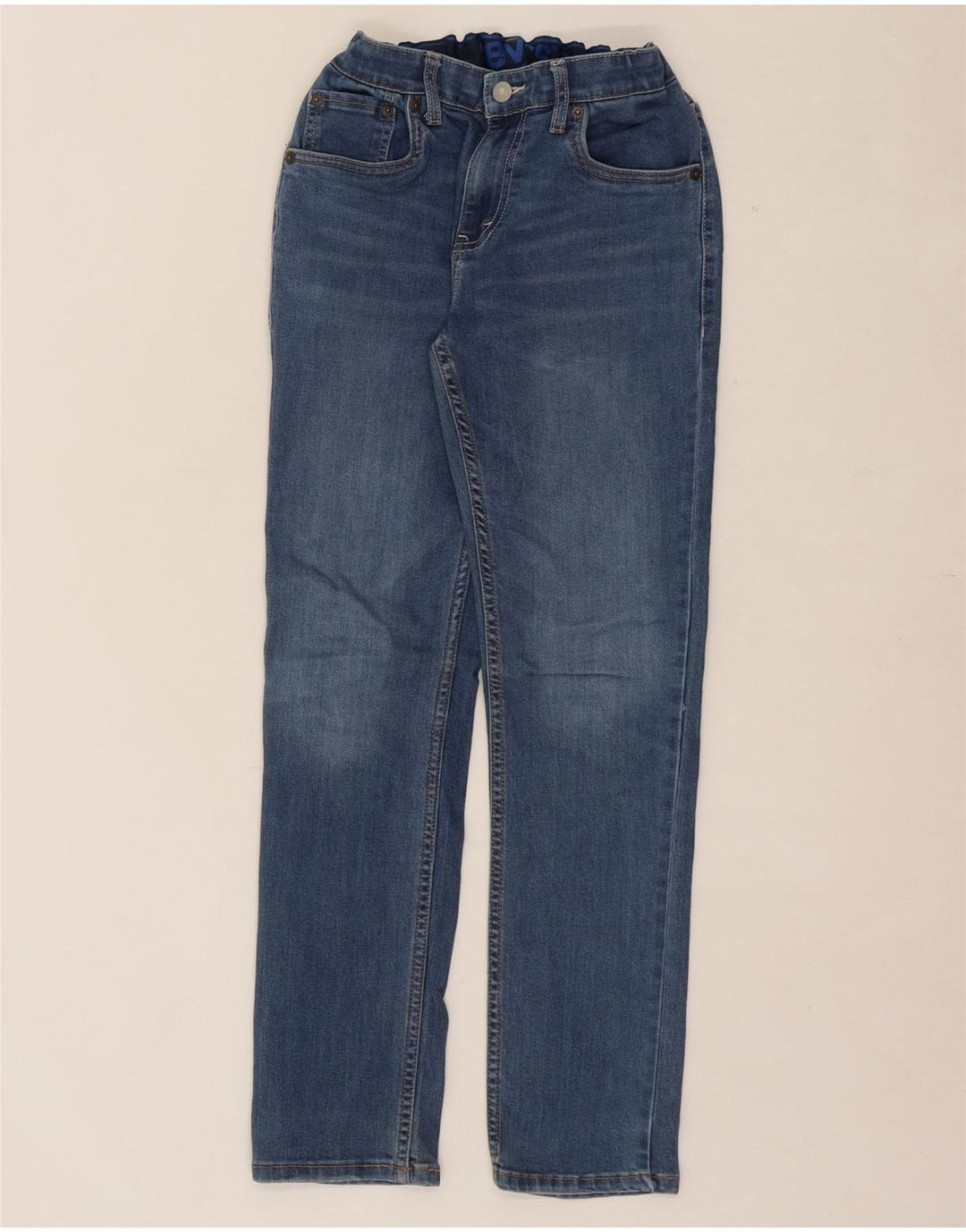 LEVI'S Boys Slim Jeans 15-16 Years W28 L30  Blue Cotton Vintage Levi's and Second-Hand Levi's from Messina Hembry 