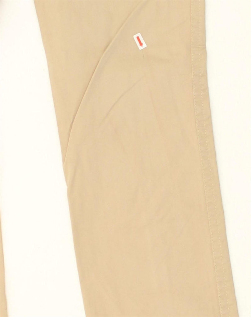 MASSIMO DUTTI Womens Straight Casual Trousers EU 38 Small W28 L31 Beige | Vintage Massimo Dutti | Thrift | Second-Hand Massimo Dutti | Used Clothing | Messina Hembry 