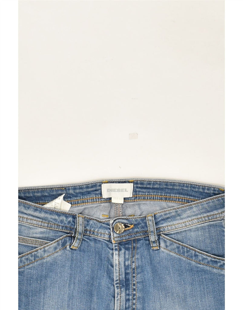 DIESEL Womens Denim Shorts UK 12 Medium W29 Blue Cotton | Vintage Diesel | Thrift | Second-Hand Diesel | Used Clothing | Messina Hembry 