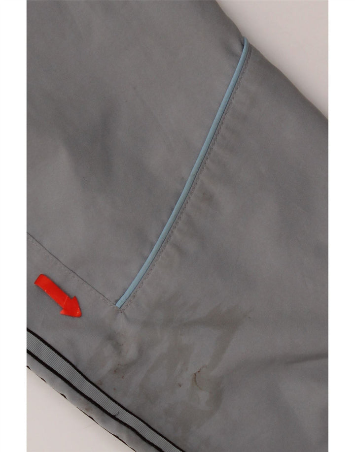 Adidas Mens Tracksuit Top Jacket Medium Grey Colourblock