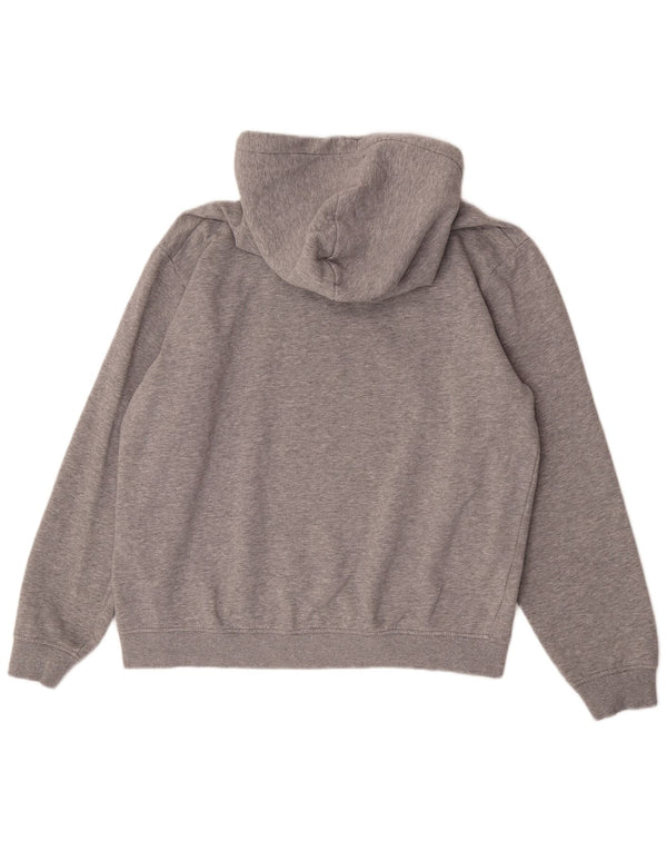 S.Oliver Mens Graphic Hoodie Jumper XL Grey Cotton