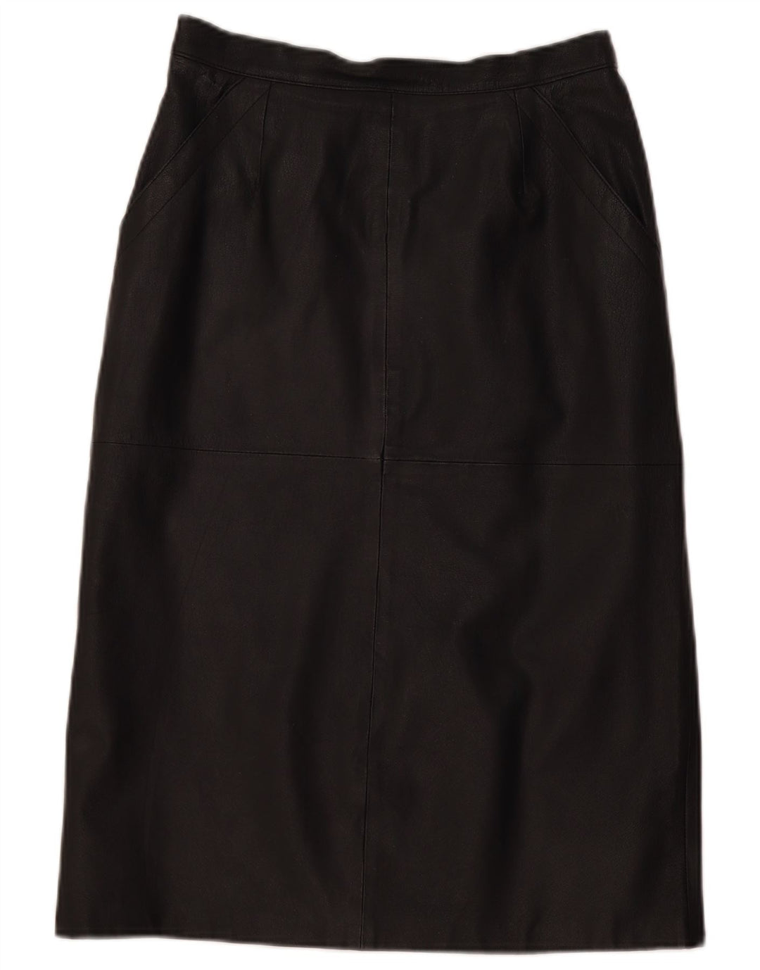 Vintage Womens Straight Skirt EU 40 Medium W30 Black
