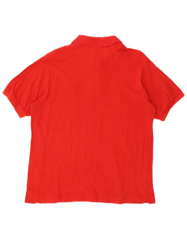 Lacoste Mens Polo Shirt Size 5 Large Red
