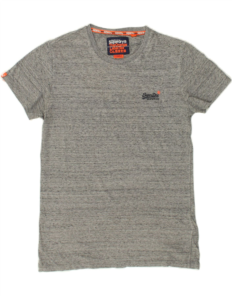 SUPERDRY Mens T-Shirt Top XS Grey Cotton | Vintage Superdry | Thrift | Second-Hand Superdry | Used Clothing | Messina Hembry 