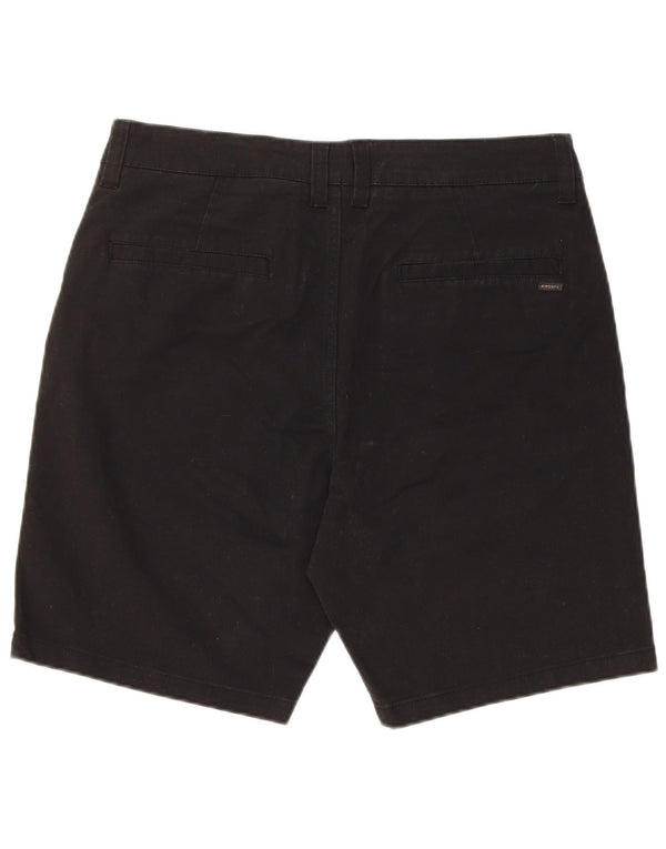 Rip Curl Mens Tailored Chino Shorts W32 Medium Black Cotton