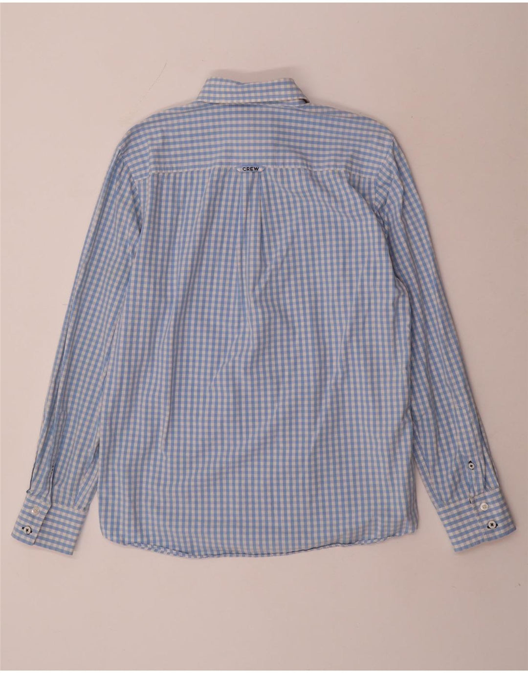 Crew Clothing Mens Classic Fit Shirt Medium Blue Gingham