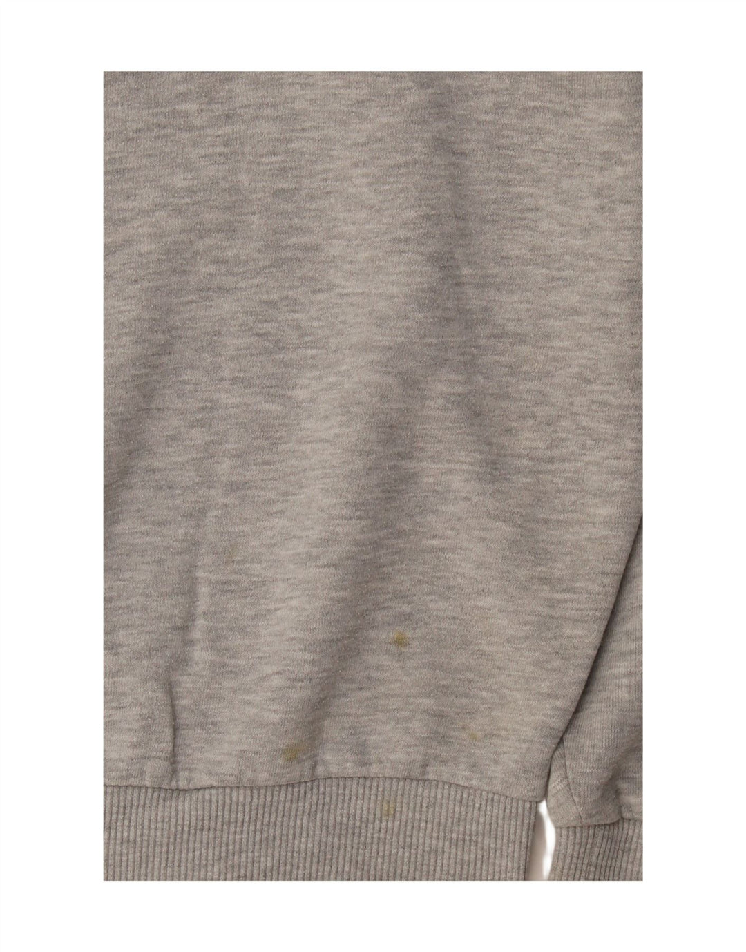 Topshop Womens Oversized Sweatshirt Jumper UK 10 Small  Grey Polyester