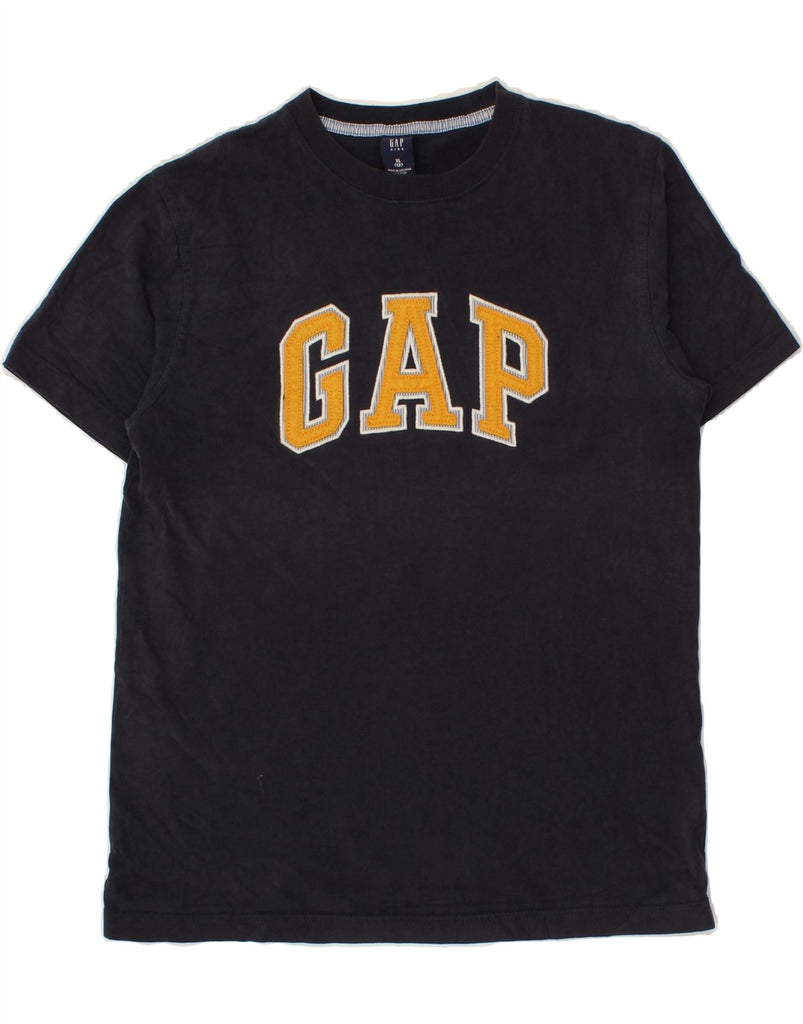 GAP Boys Graphic T-Shirt Top 11-12 Years XL Navy Blue | Vintage Gap | Thrift | Second-Hand Gap | Used Clothing | Messina Hembry 