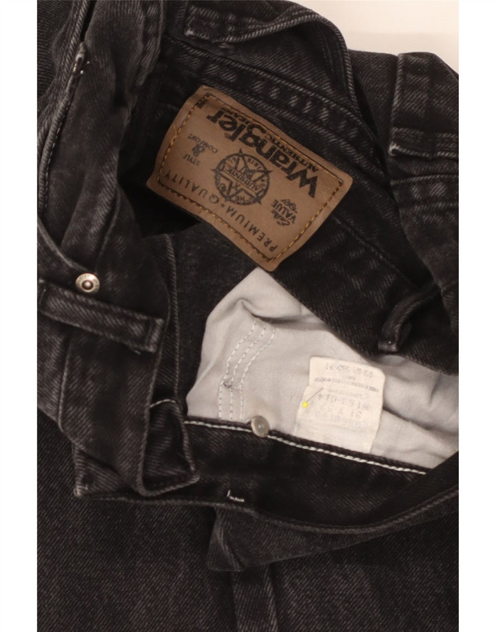 Wrangler Mens Straight Jeans W31 L32 Black