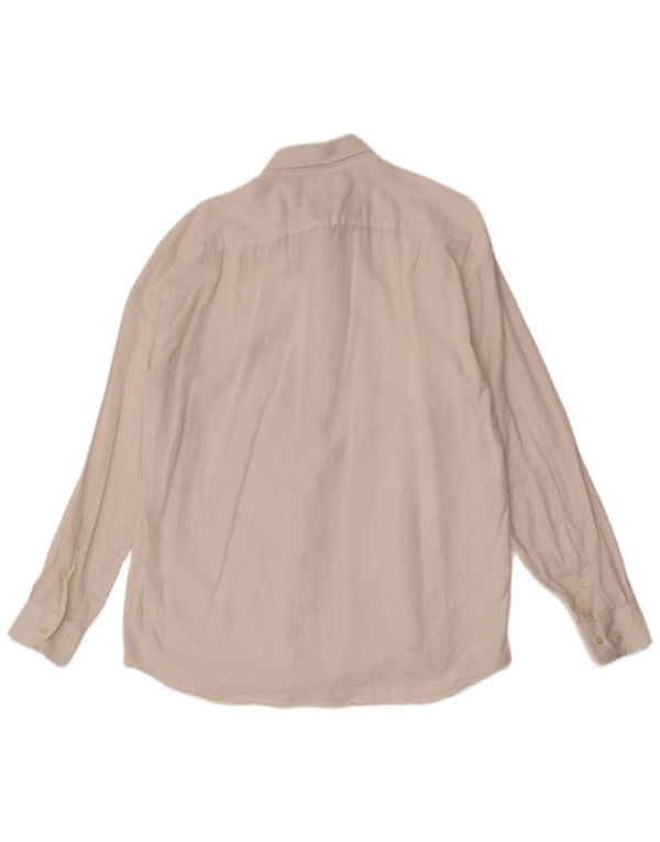 ROCCOBAROCCO Mens Shirt Size 44 17 1/2 XL White