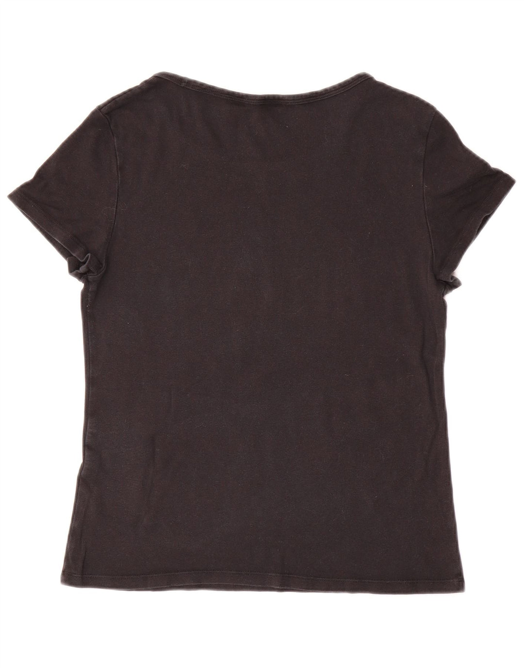 LEVI'S Womens T-Shirt Top UK 14 Large Black