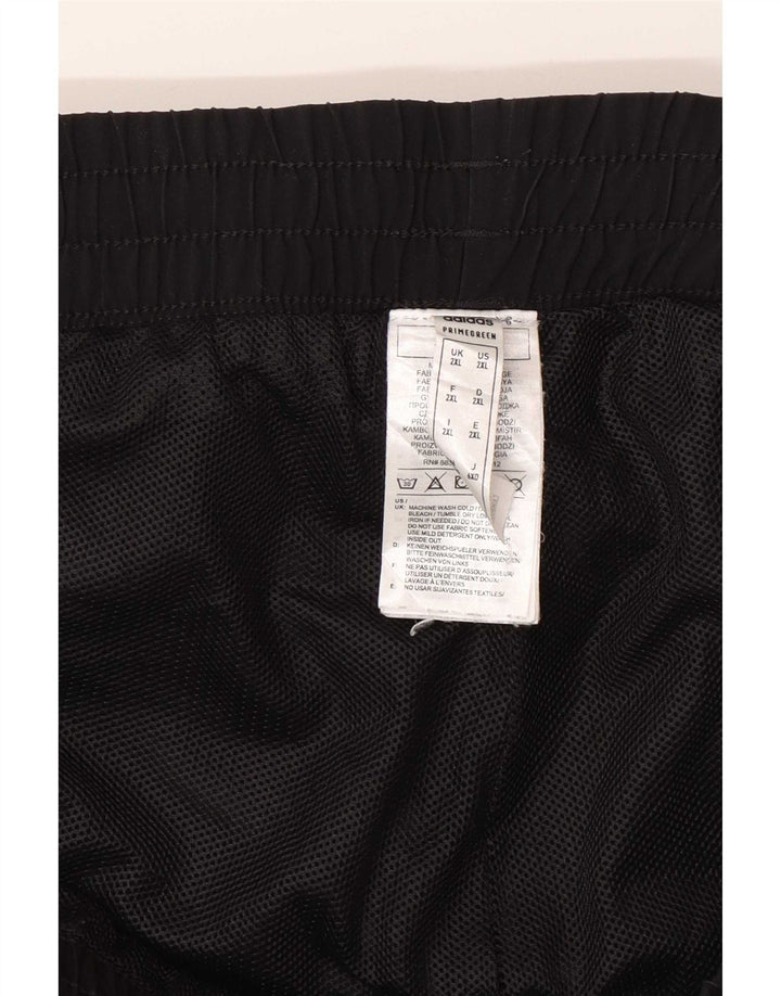 Adidas Mens Tracksuit Trousers 2XL Black Polyester