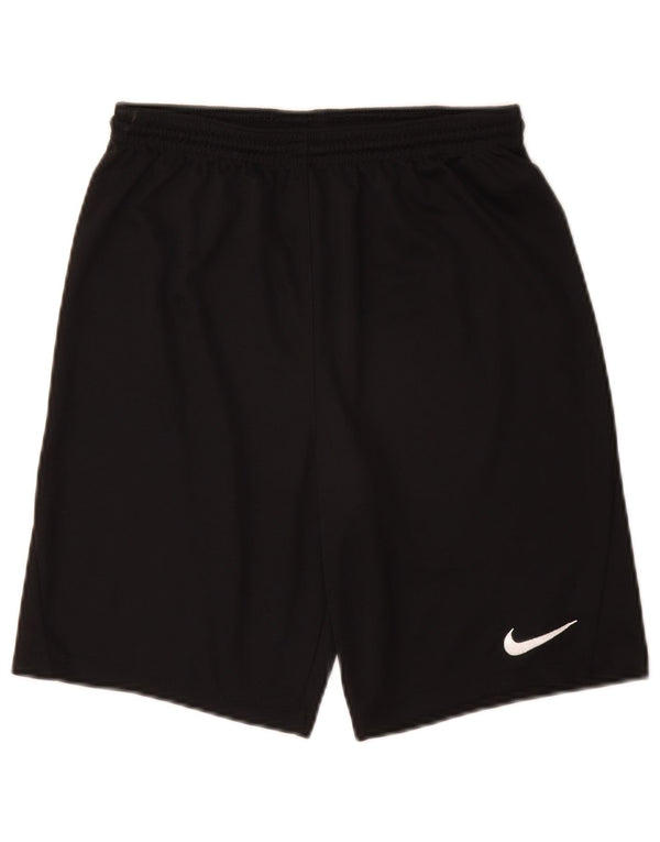 Nike Boys Dri Fit Sport Shorts 13-14 Years XL Black Polyester