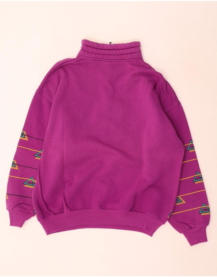 Rodeo Womens Graphic Full Tracksuit EU 40 Medium Pink Geometric Retro