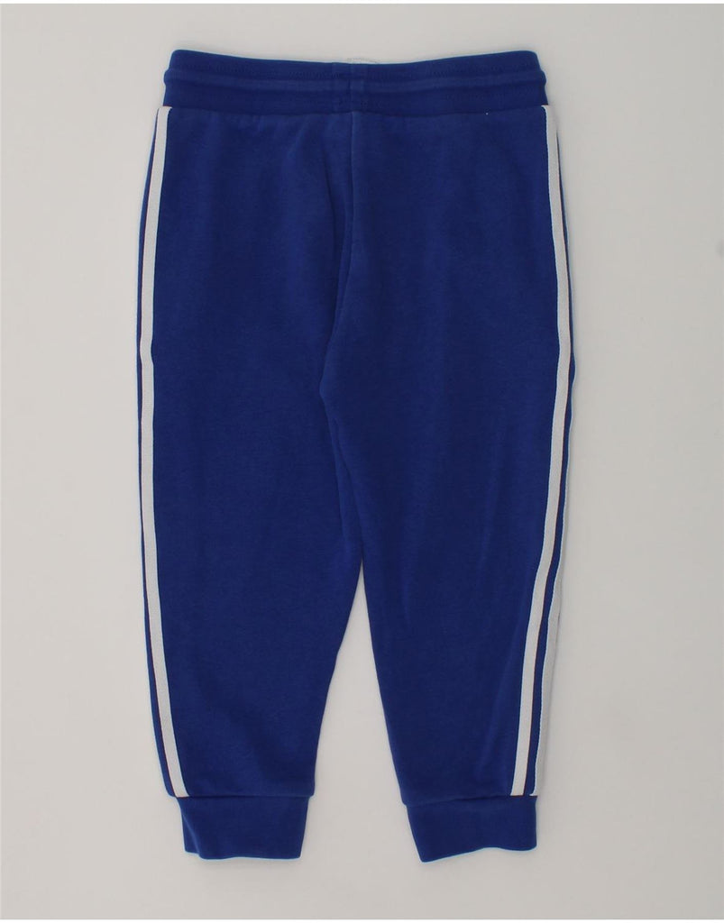 ADIDAS Boys Tracksuit Trousers Joggers 2-3 Years Blue Cotton | Vintage Adidas | Thrift | Second-Hand Adidas | Used Clothing | Messina Hembry 