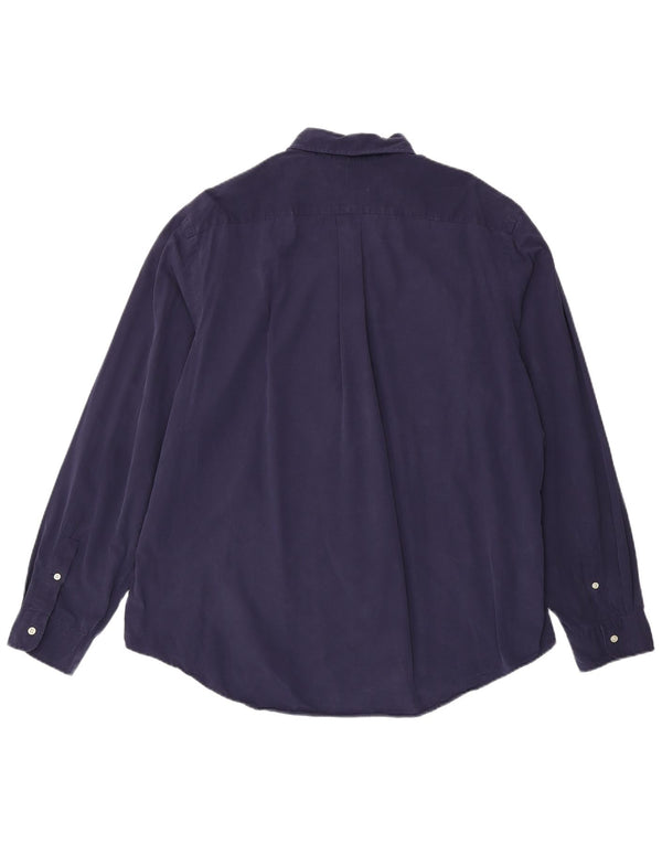 Ralph Lauren Mens Shirt 2XL Navy Blue Cotton