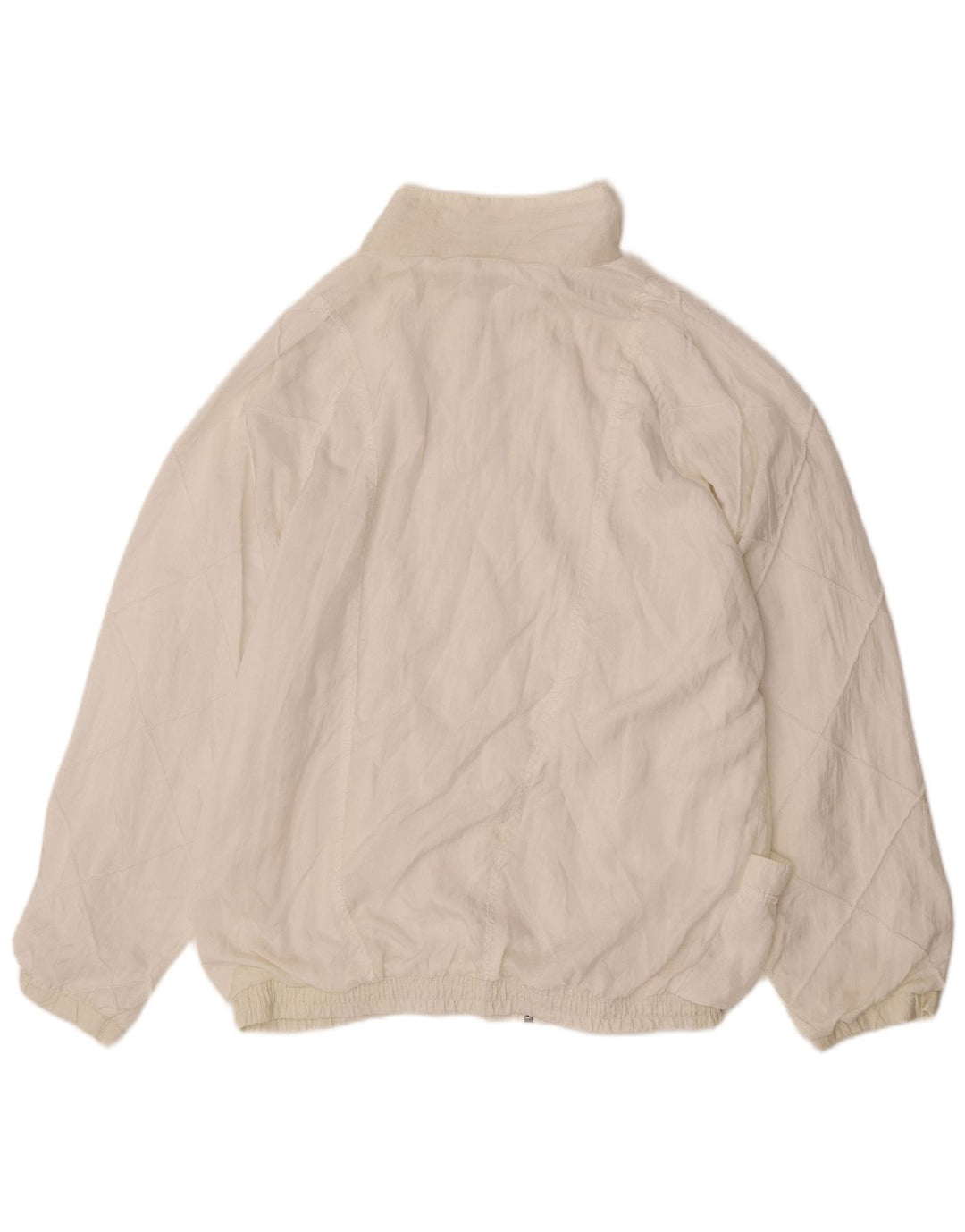 Active Mens Bomber Jacket UK 44 2XL White Polyamide