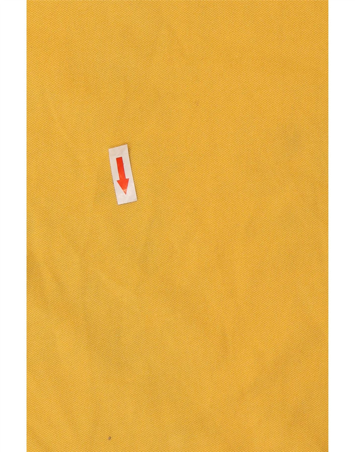 Harmont & Blaine Mens Regular Fit Polo Shirt 3XL Yellow Cotton