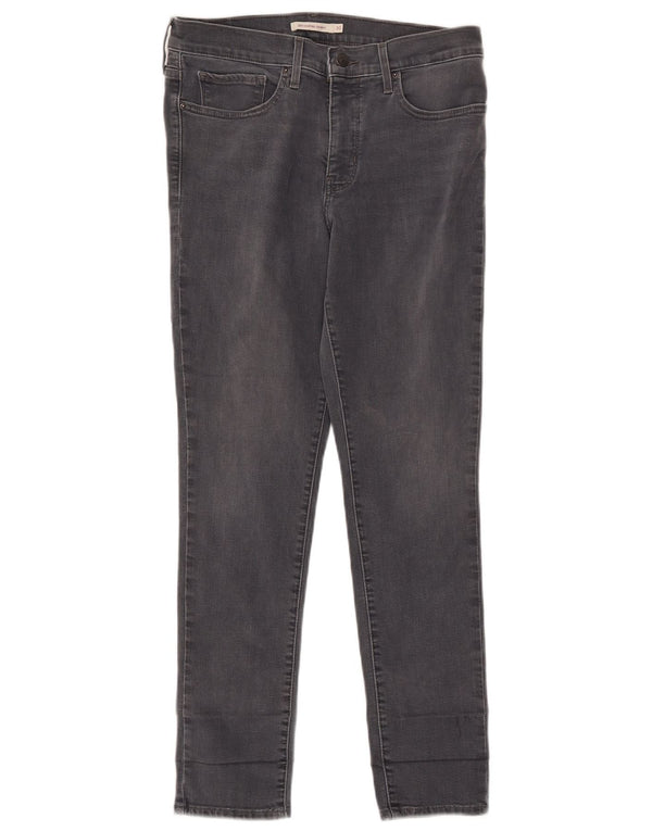 LEVI'S Womens 311 Shaping Skinny Jeans W30 L30 Grey Cotton