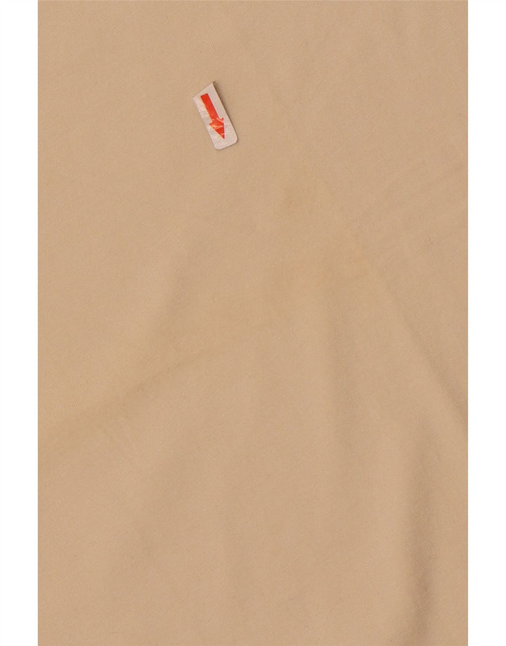 Kappa Mens T-Shirt Top Large Beige Cotton