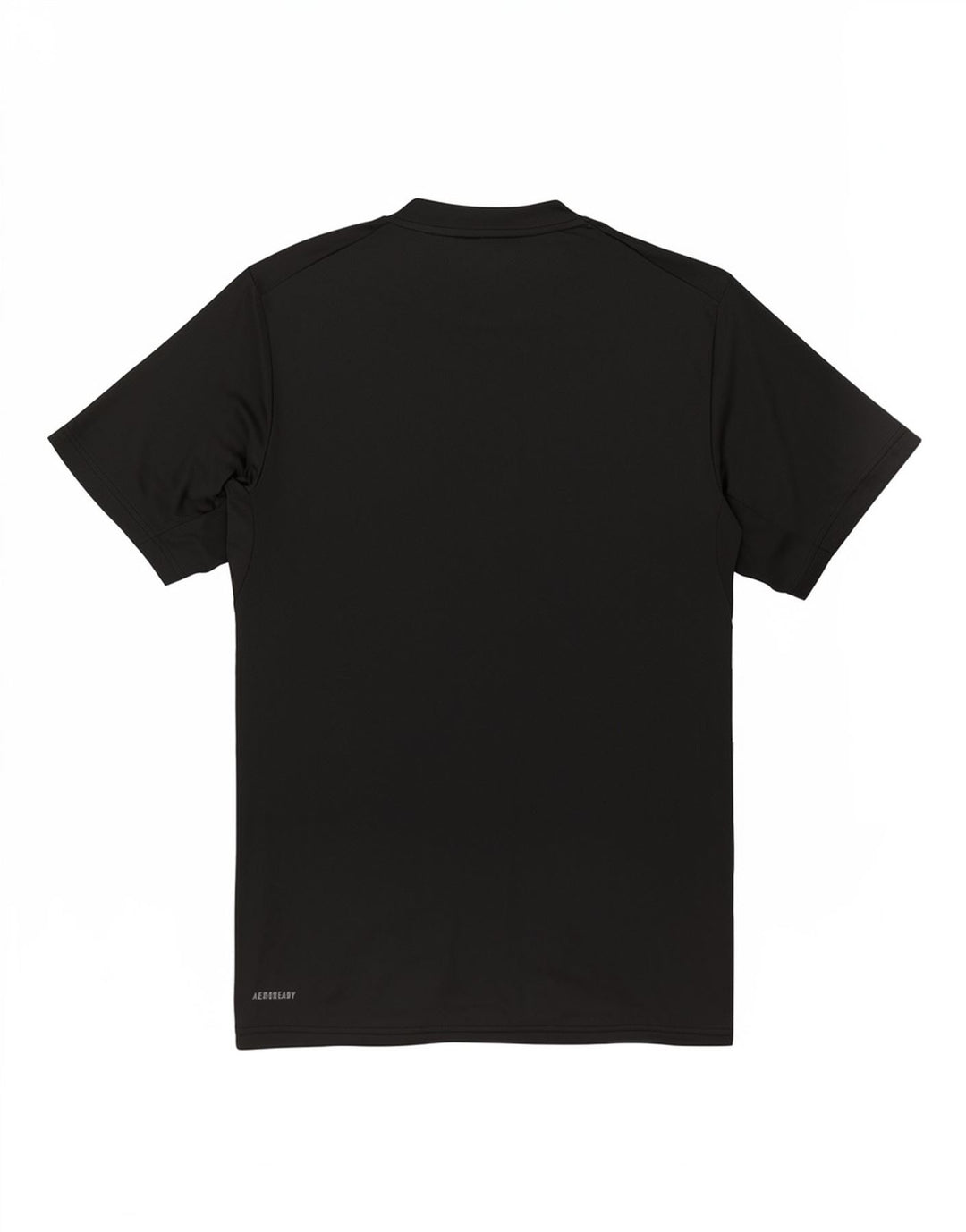 Adidas Mens T-Shirt Top Medium Black Polyester Sports