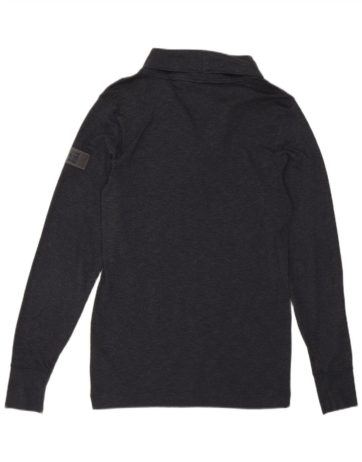 G-Star Mens Top Long Sleeve Medium Grey Cotton