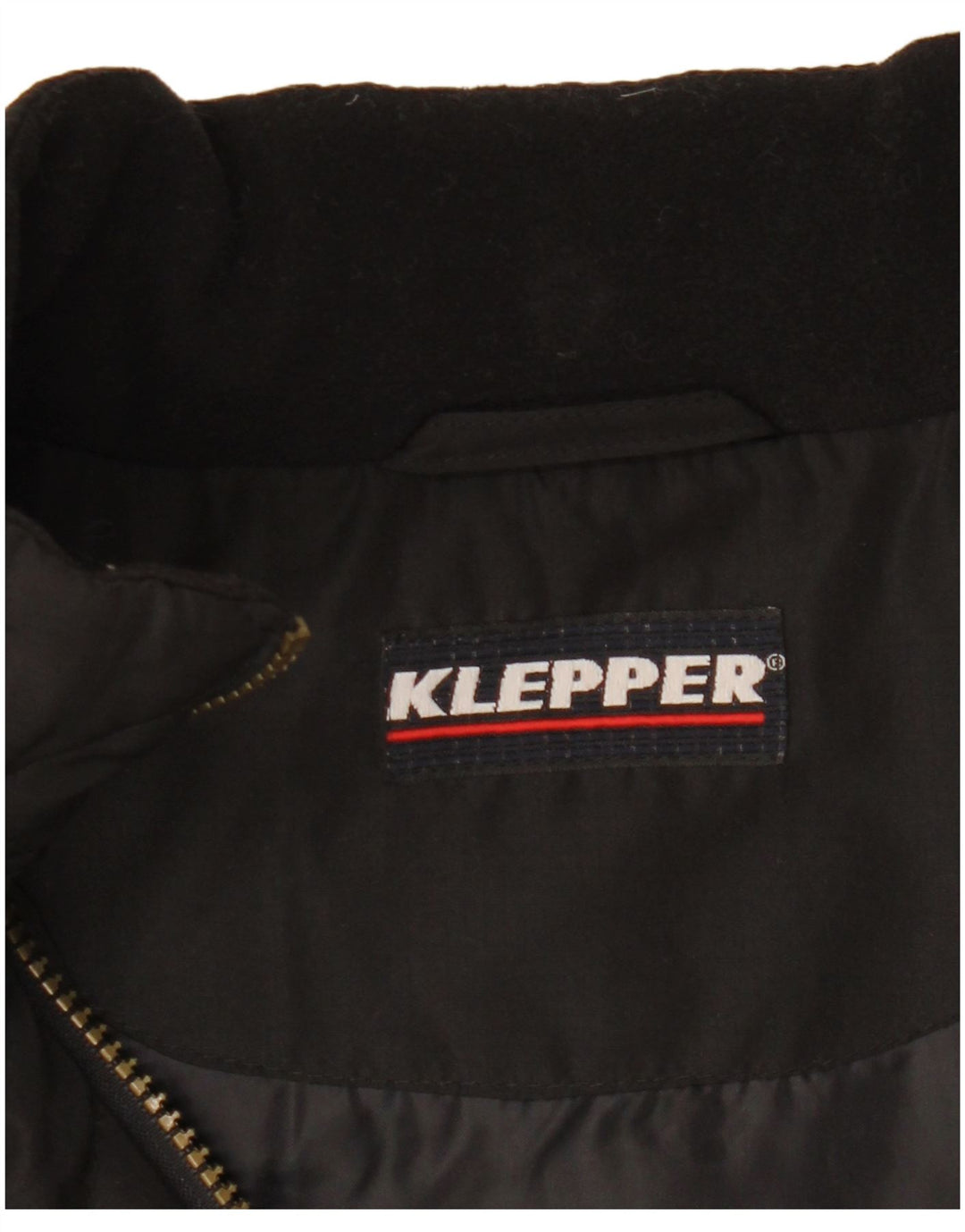 Klepper Mens Liner Quilted Jacket UK 42 XL Black