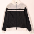Fila Mens Bomber Jacket UK 40 Large Black Colourblock Polyamide