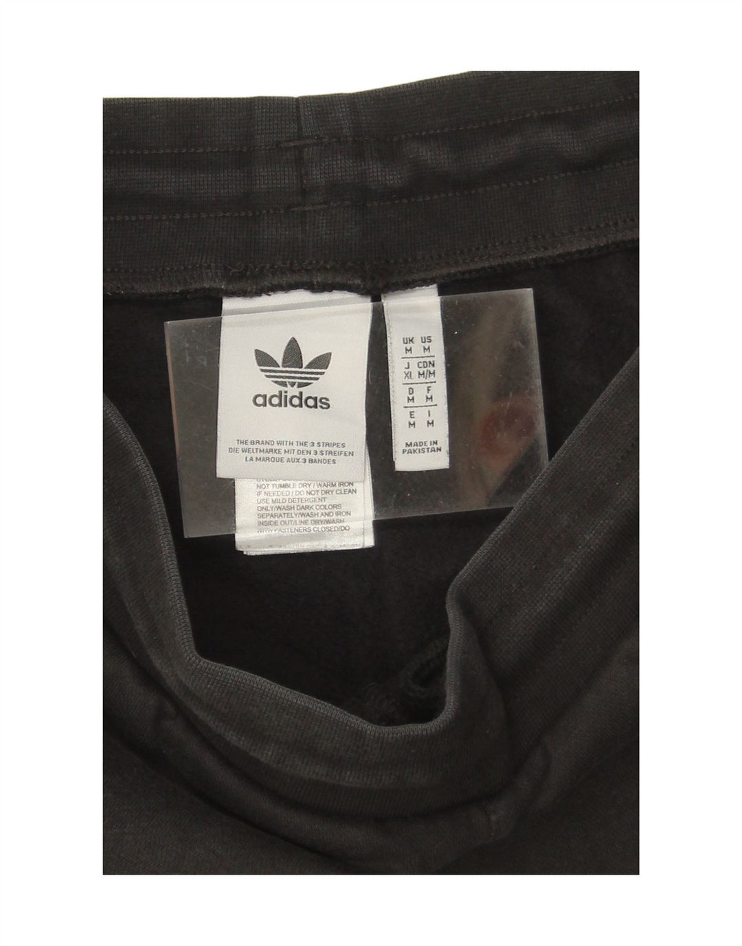 ADIDAS Womens Tracksuit Trousers Joggers UK 14 Medium  Black Polyester