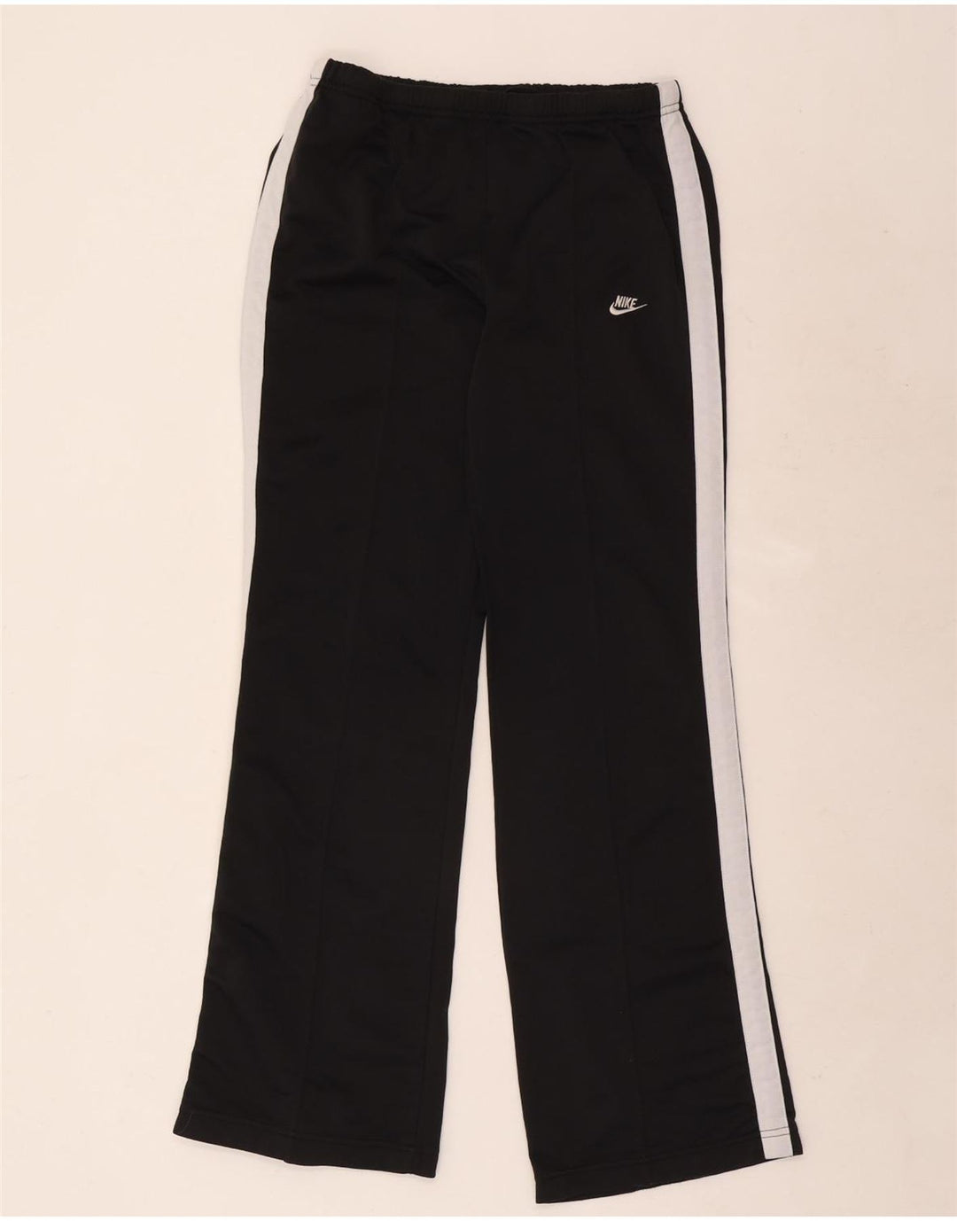 Nike Womens Full Tracksuit UK 8/10 Small Black Colourblock Polyester