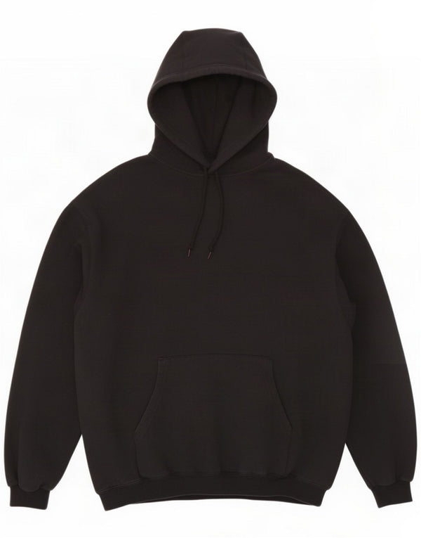 Champion Mens Hoodie Jumper Large Black