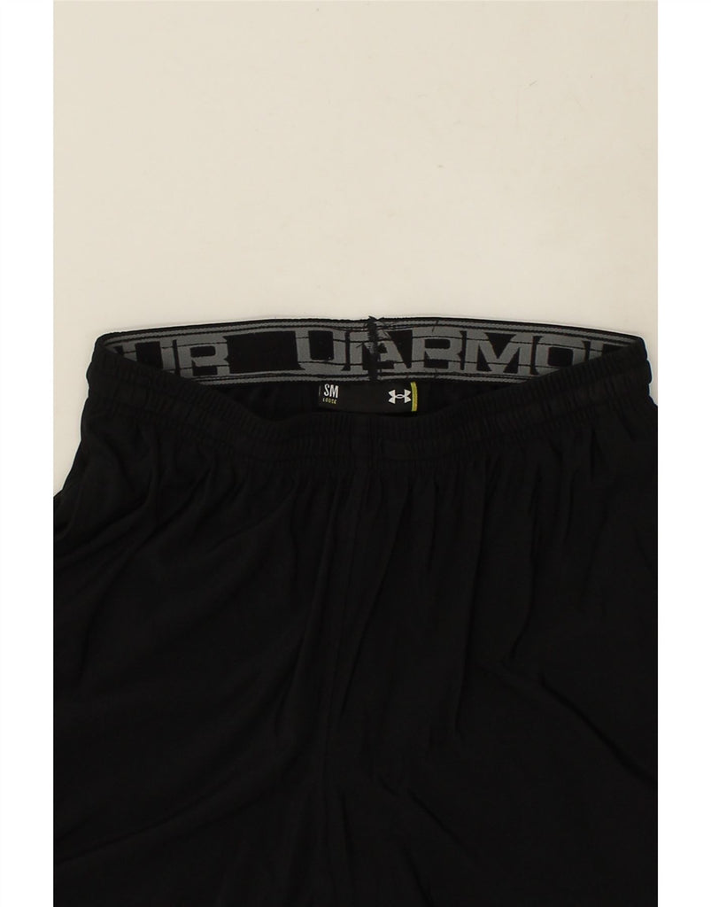 UNDER ARMOUR Mens Graphic Sport Shorts Small Black | Vintage Under Armour | Thrift | Second-Hand Under Armour | Used Clothing | Messina Hembry 