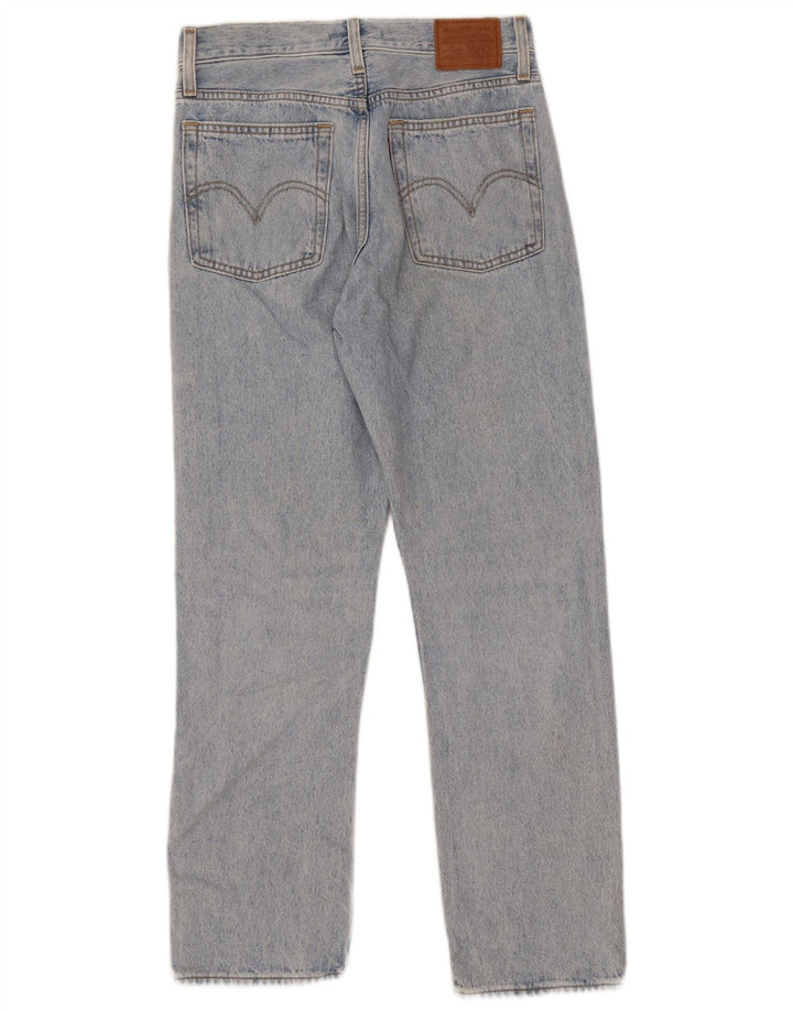 Levi's Womens Wedgie Straight Jeans W26 L28 Blue Cotton